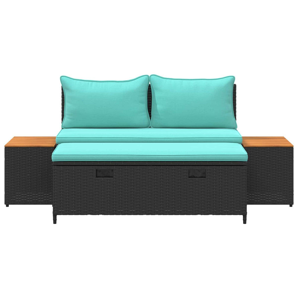 Conjunto De Sofás De Exterior 4 -Seater 4 Uds. 55 X 30 X 39 Cm