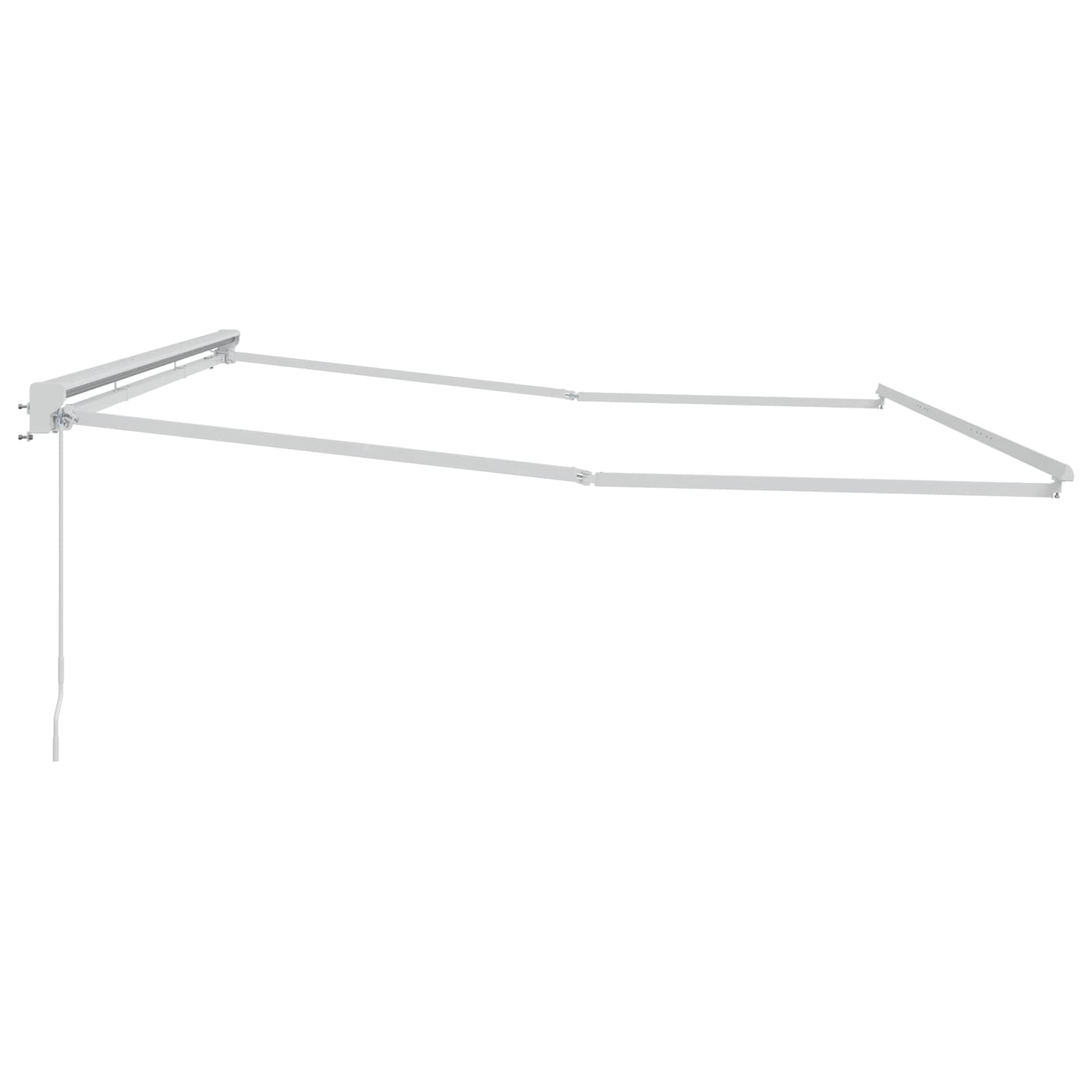 Estructura De Toldo Manual Ajustable 4 X 3,5 M Acero