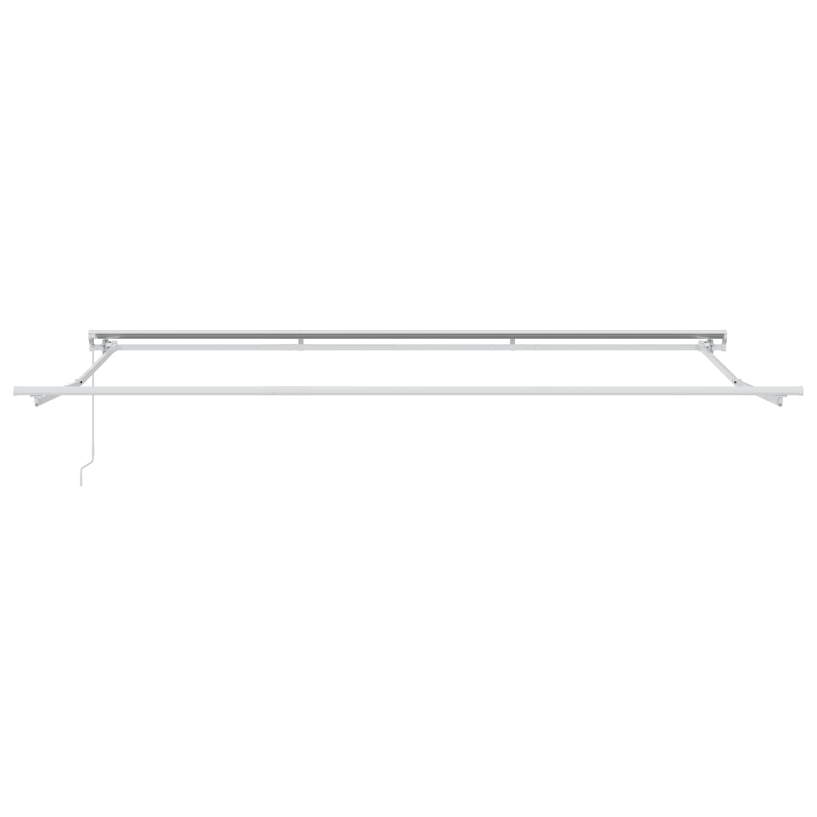 Estructura De Toldo Manual Ajustable 4,5 X 3,5 M Acero