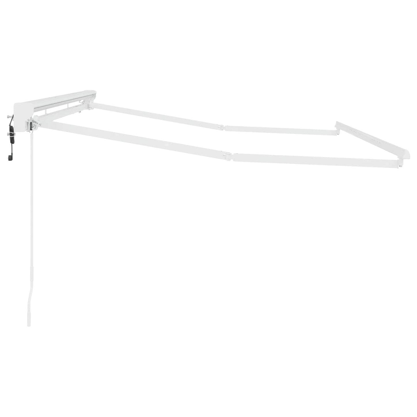 Estructura De Toldo Retráctil Eléctrico 3 X 2,5 M Acero