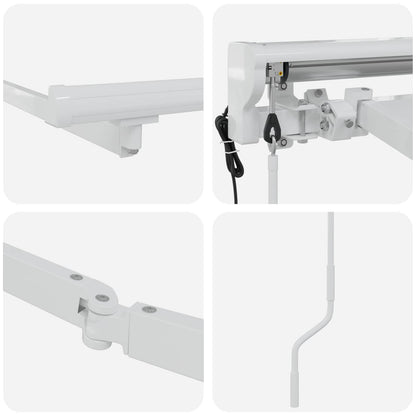Estructura De Toldo Retráctil Eléctrico 4,5 X 3,5 M Acero