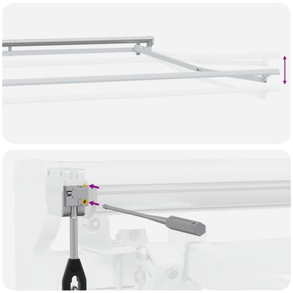 Estructura De Toldo Retráctil Eléctrico 4,5 X 3,5 M Acero