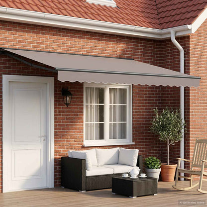 Estructura Del Toldo Ajustable Acero