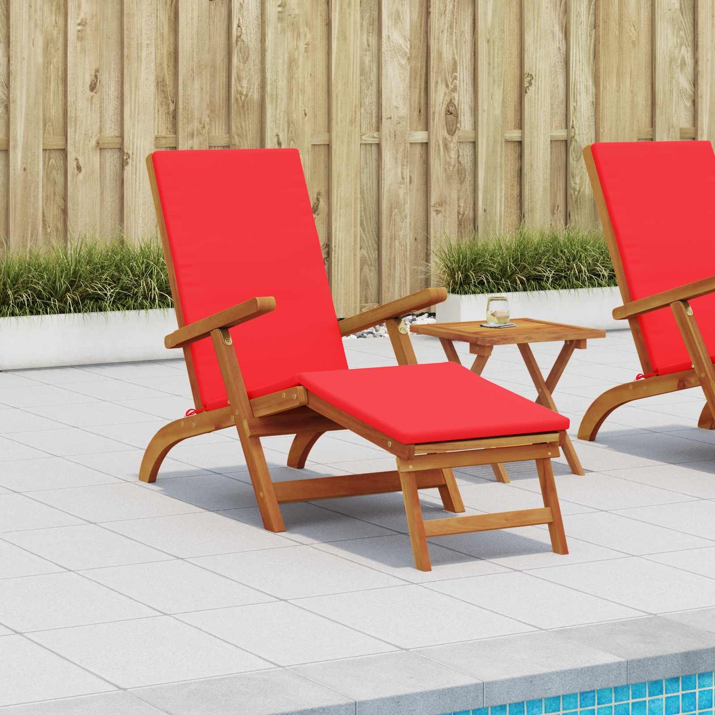 Recliner Y Tumbona Plegable 55 X 146 X 91 Cm