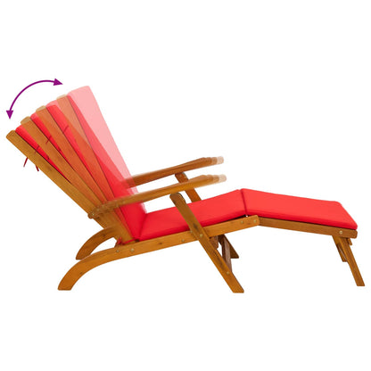 Recliner Y Tumbona Plegable 55 X 146 X 91 Cm