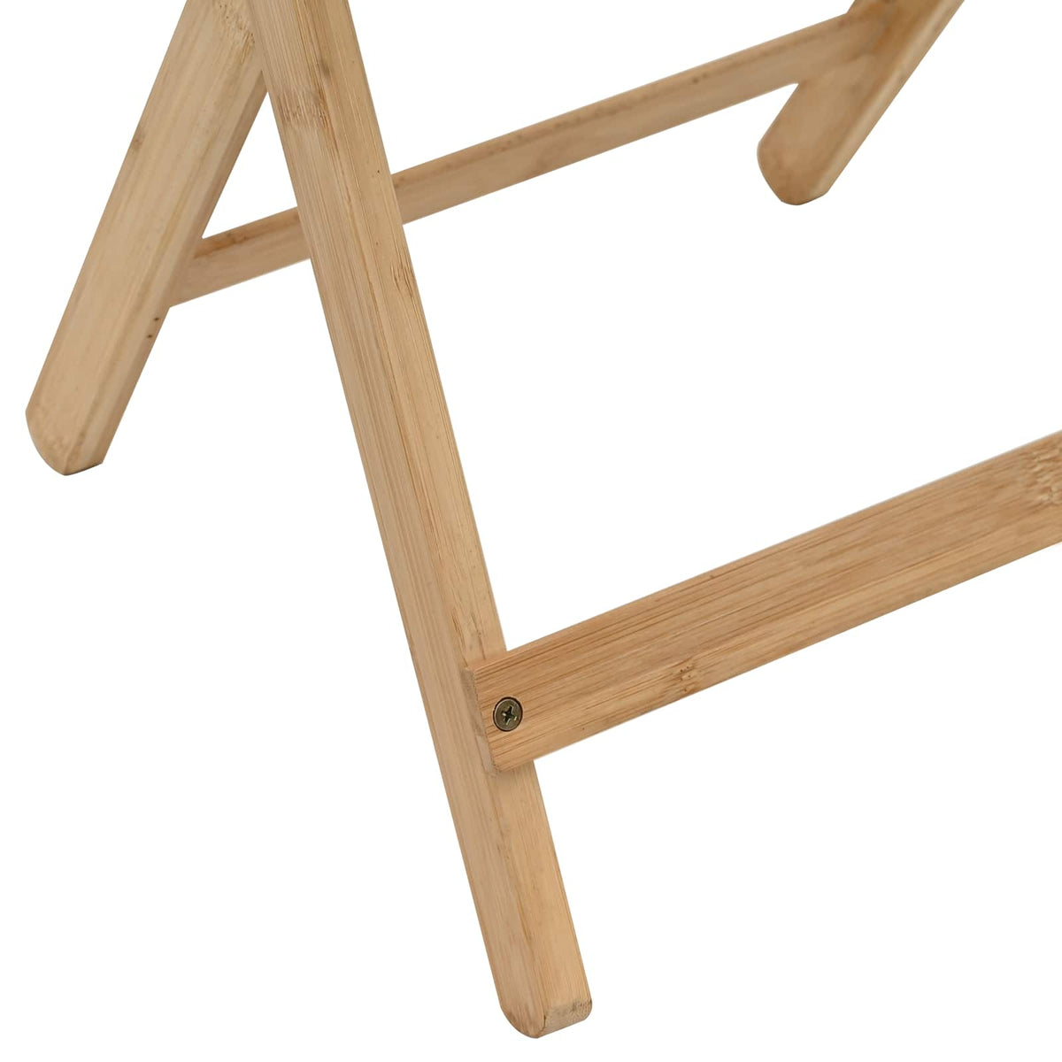 Mesa De Cocina Manual Natural 40 X 30 X 53,5 Cm Bambú