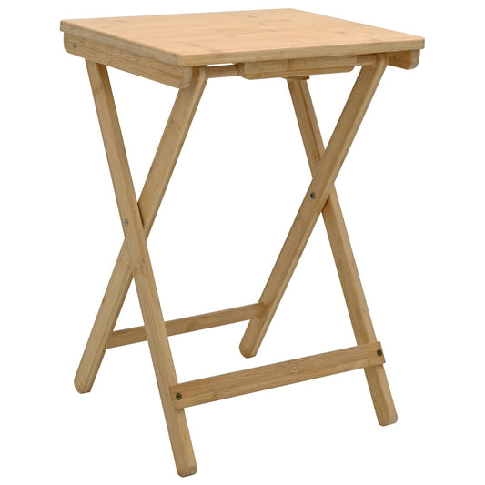 Mesa De Cocina Manual Natural 40 X 30 X 53,5 Cm Bambú