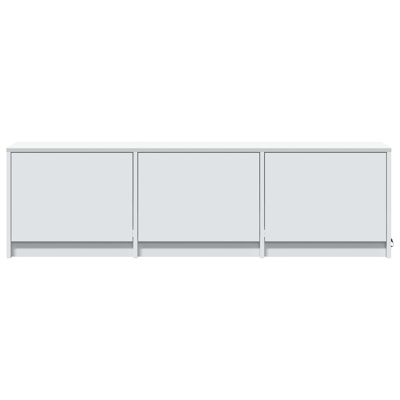 Mueble De Tv Con Led 140 X 34 X 40 Cm Madera De Ingeniería