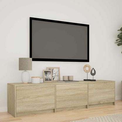 Mueble De Tv Con Led Con Led 165 X 34 X 40 Cm