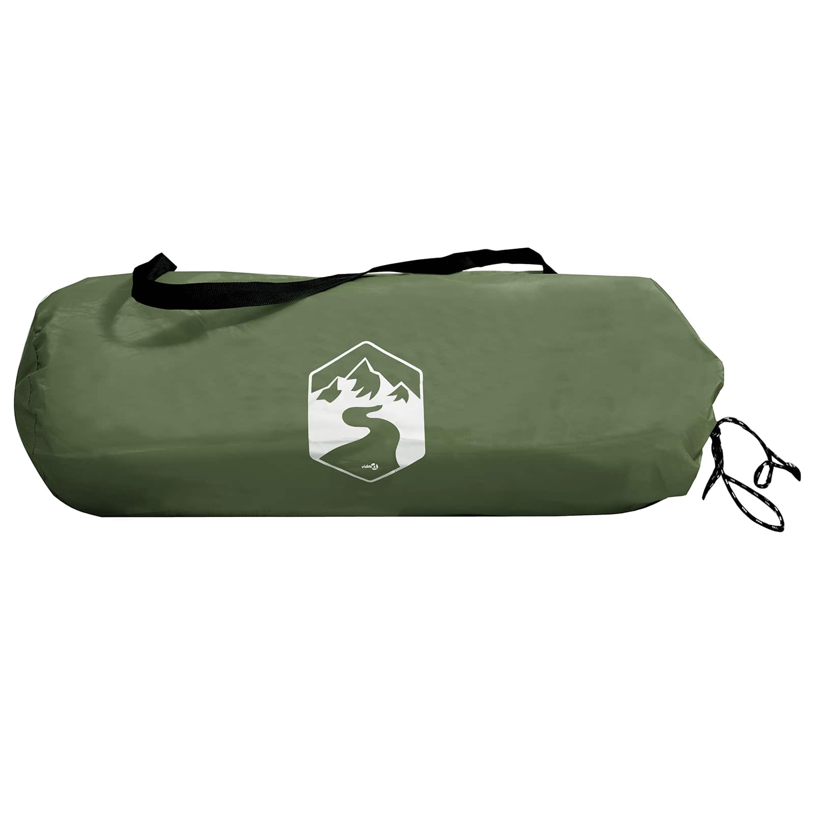 Tienda De Camping Con Techo Verde 275 X 215 X 125 Cm
