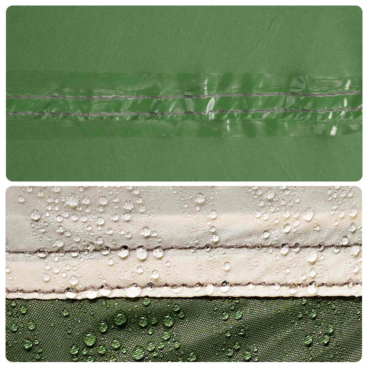 Tienda De Camping Con Techo Verde 275 X 215 X 125 Cm