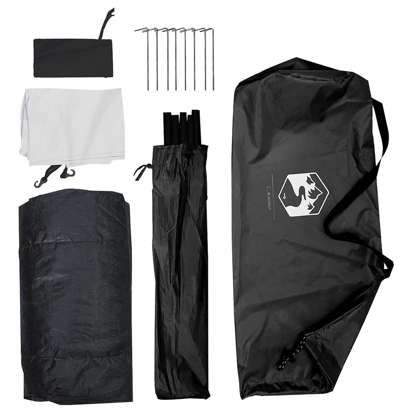 Tienda De Camping Con Techo Blackout 275 X 215 X 125 Cm