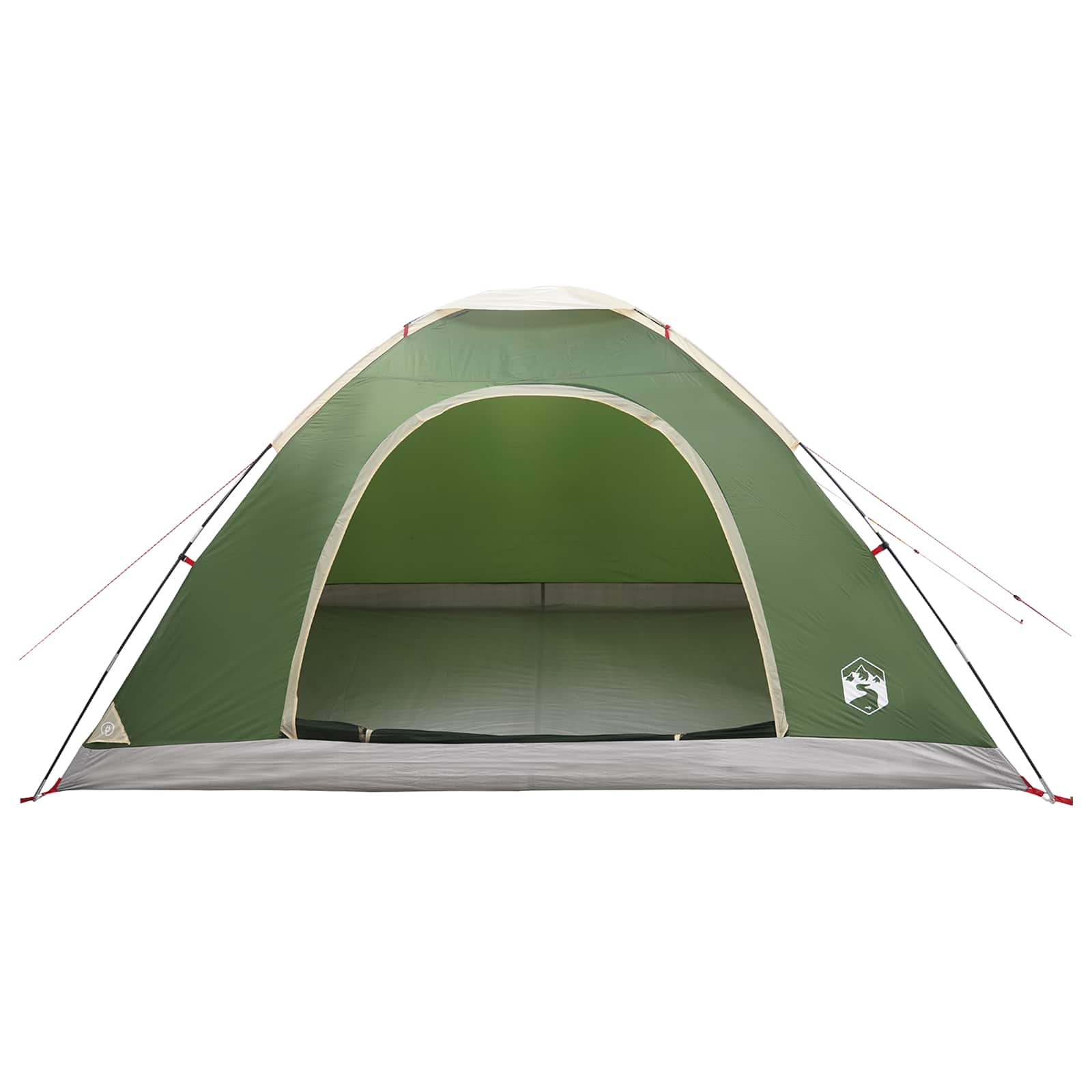 Tienda De Camping Con Techo Verde 335 X 275 X 180 Cm