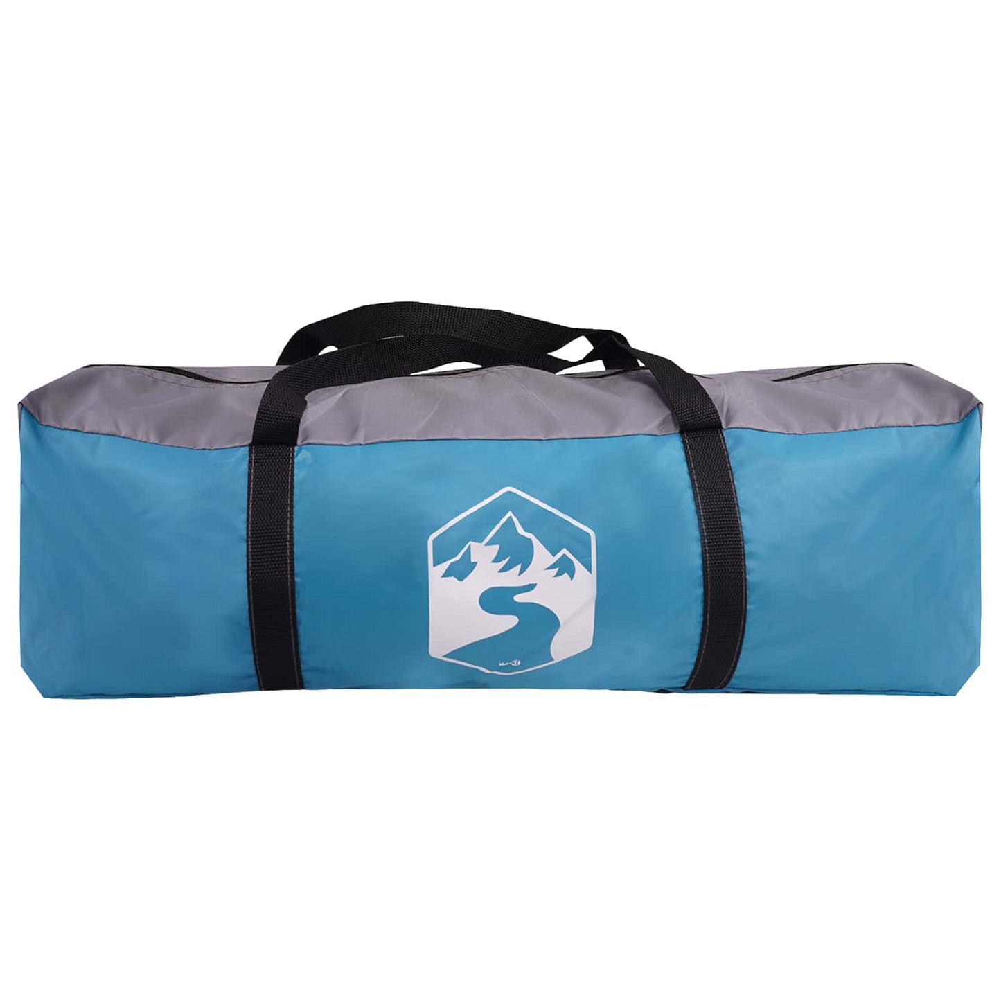 Tienda De Camping Con Techo Azul 335 X 275 X 180 Cm