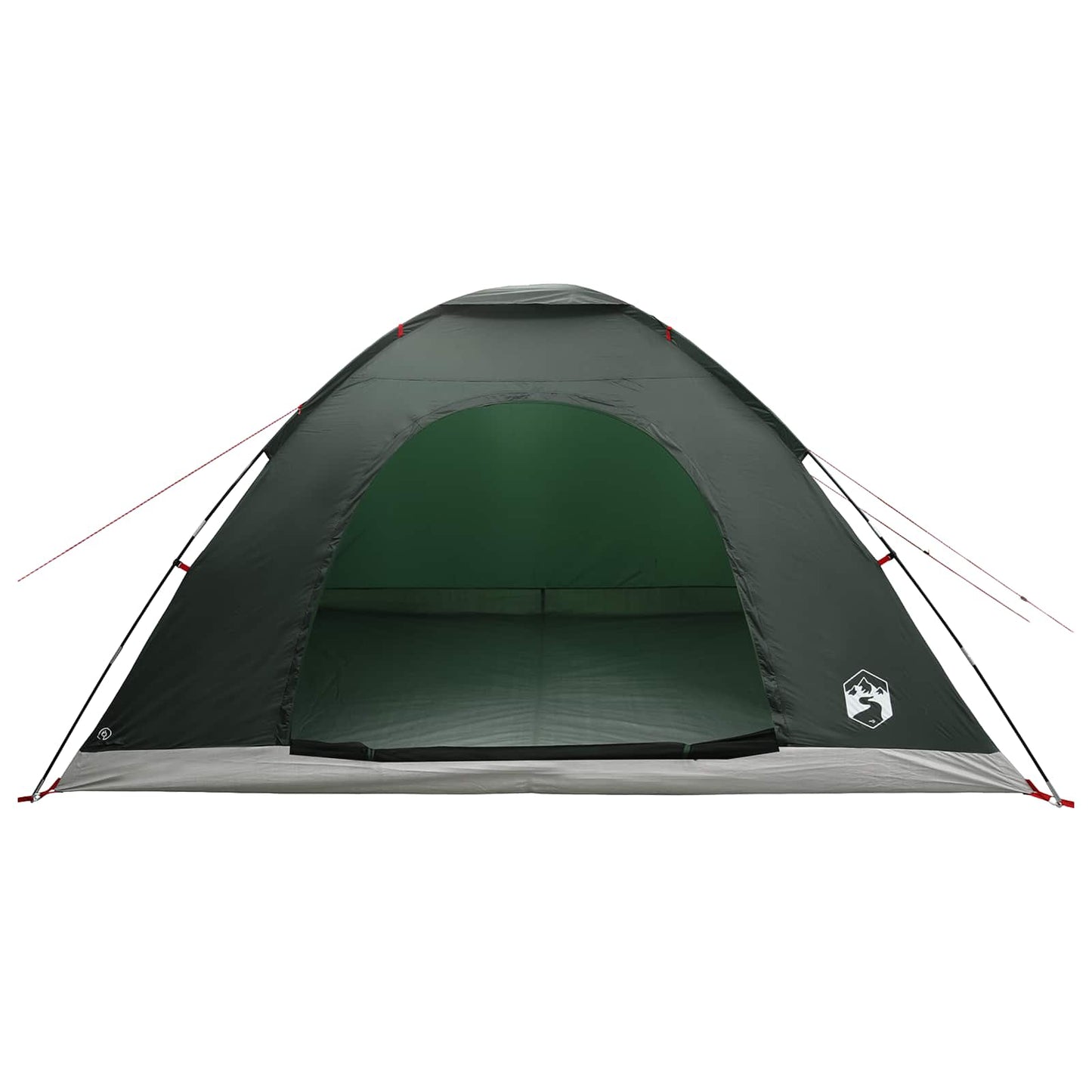 Tienda De Camping Con Techo Verde Militar 335 X 275 X 180 Cm
