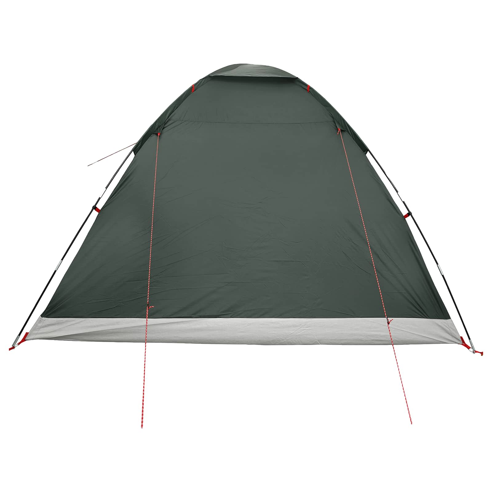 Tienda De Camping Con Techo Verde Militar 335 X 275 X 180 Cm