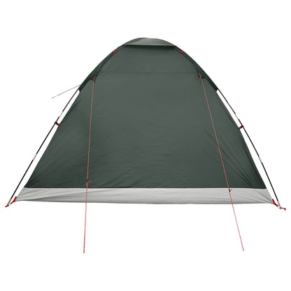 Tienda De Camping Con Techo Verde Militar 335 X 275 X 180 Cm
