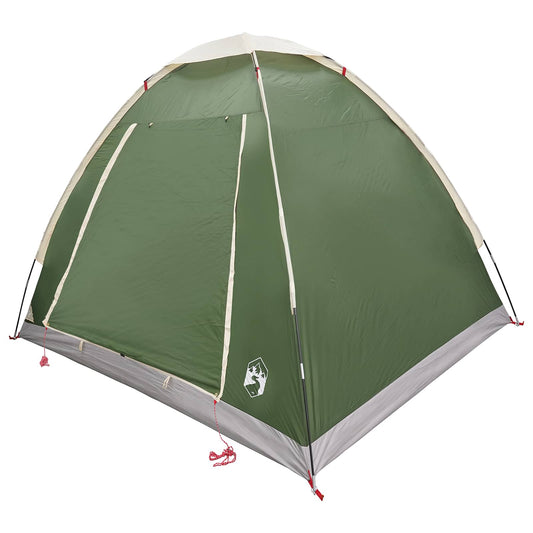 Tienda De Camping Con Techo Verde 2 Personas Poliéster Y Acero