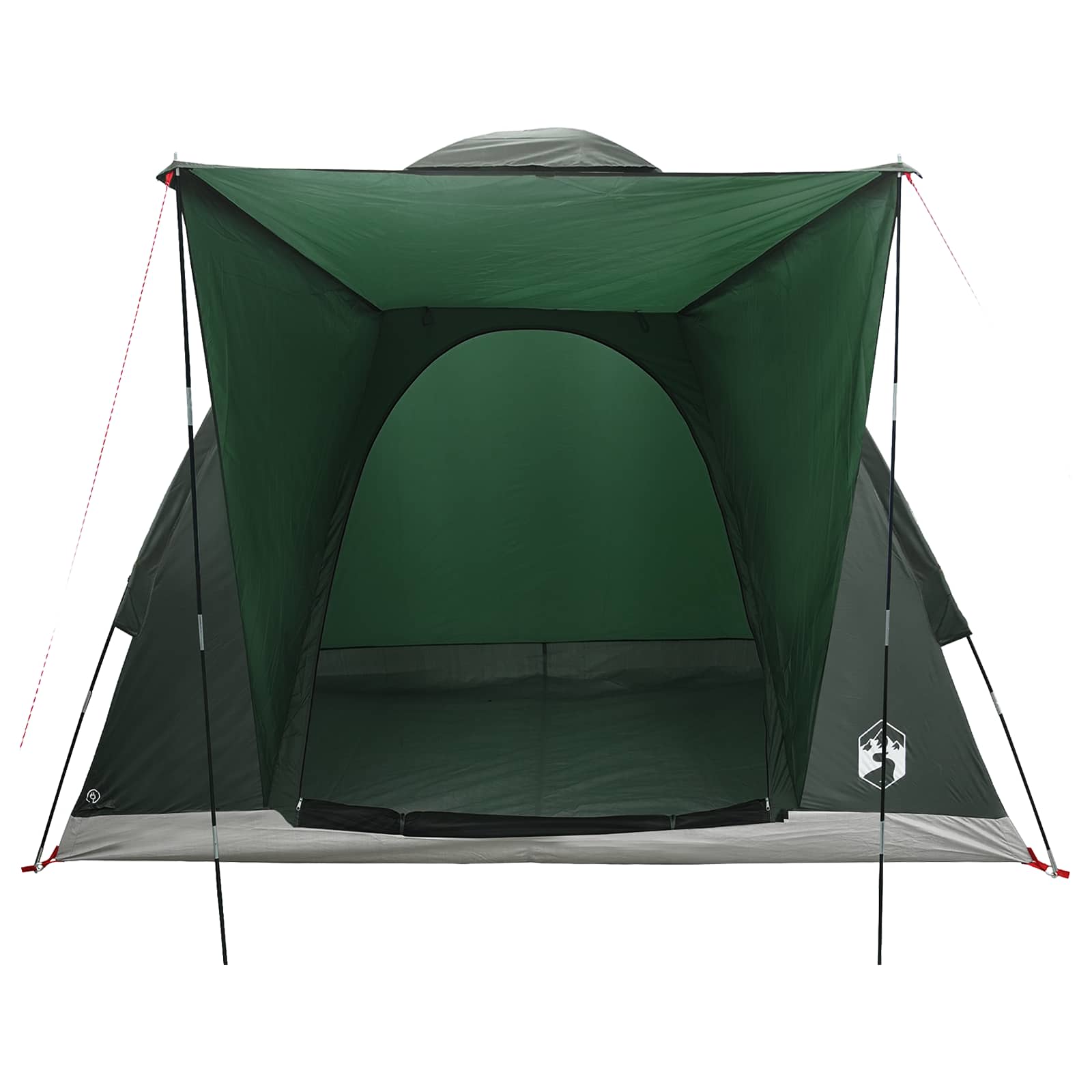 Tienda De Camping Con Techo Verde Militar 190 X 140 X 105 Cm