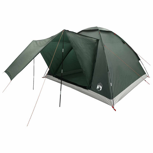 Tienda De Camping Con Techo Verde Militar 275 X 215 X 125 Cm