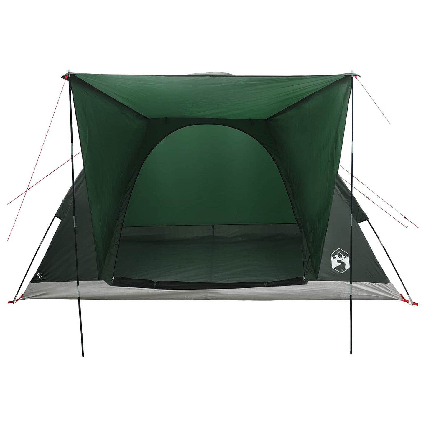 Tienda De Camping Con Techo Verde Militar 275 X 215 X 125 Cm