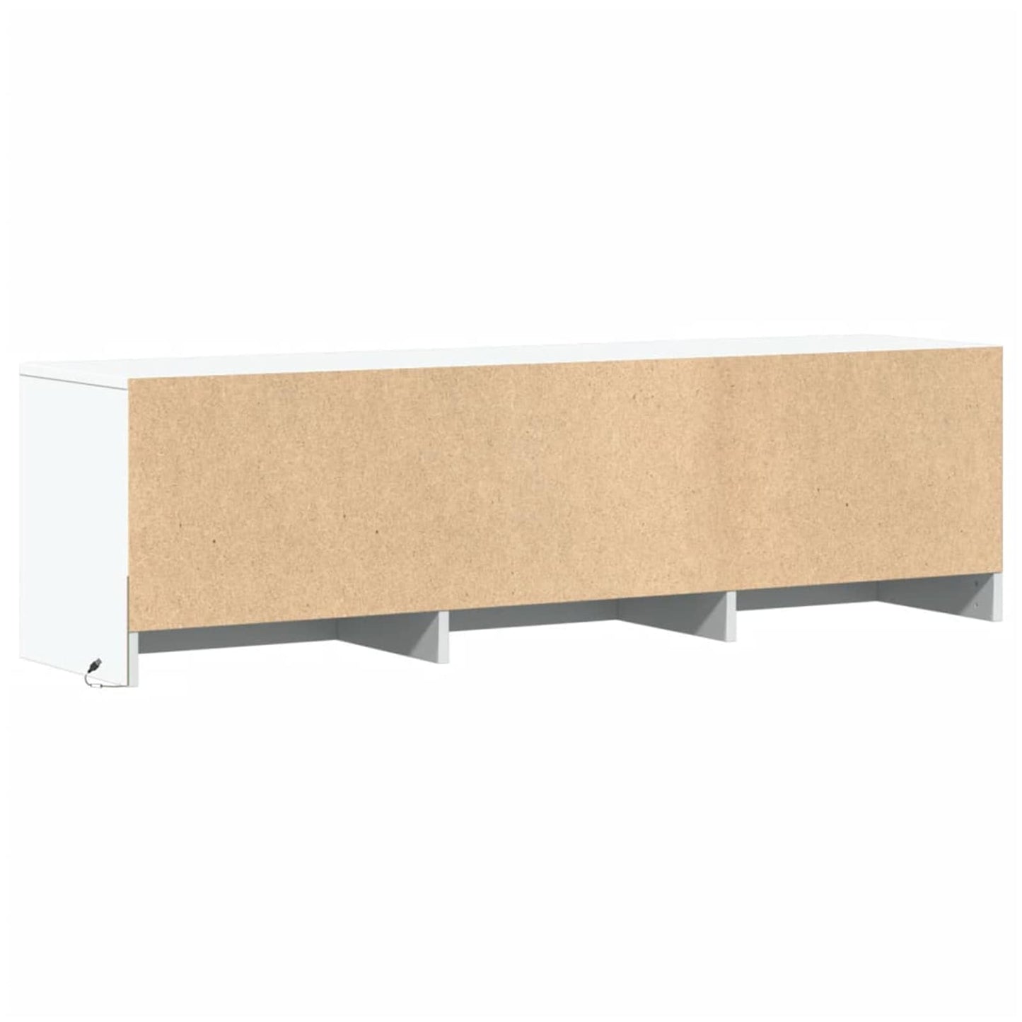 Mueble De Tv Con Led 140 X 34 X 40 Cm Madera De Ingeniería