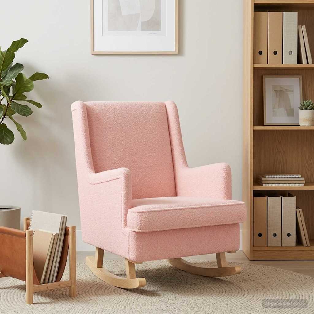Mecedora 62 X 80 X 85 Cm Bouclé