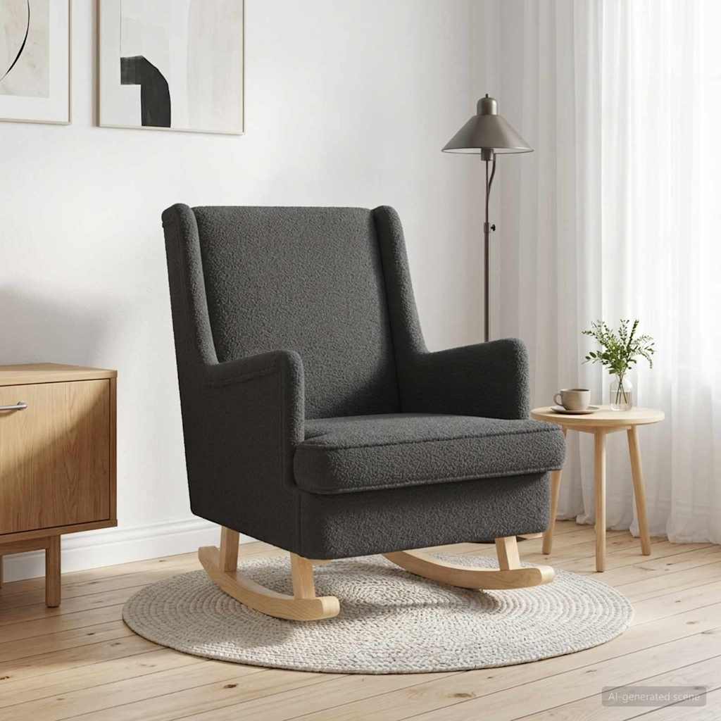 Mecedora 62 X 80 X 85 Cm Bouclé
