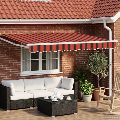 Toldo Retráctil Automático 400X300 Cm