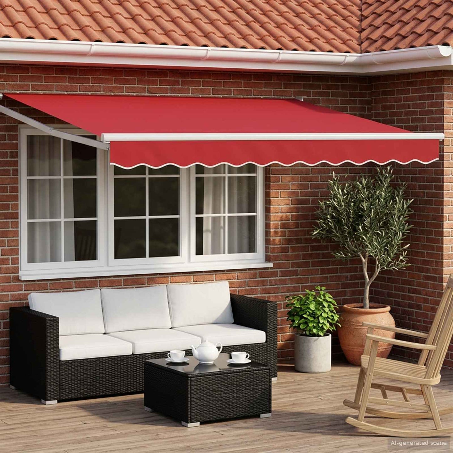Toldo Retráctil Automático 400X300 Cm