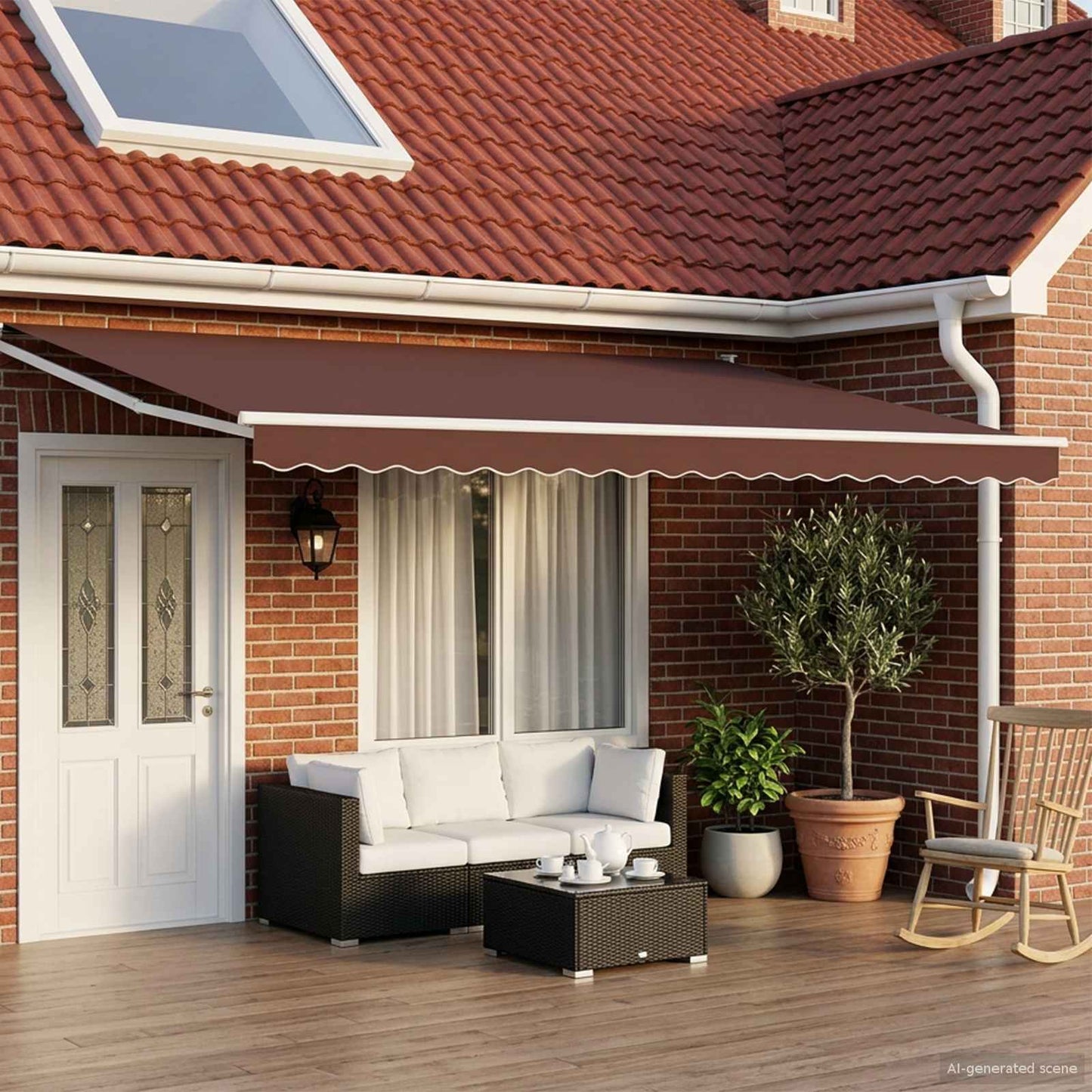 Toldo Retráctil Automático 400X300 Cm
