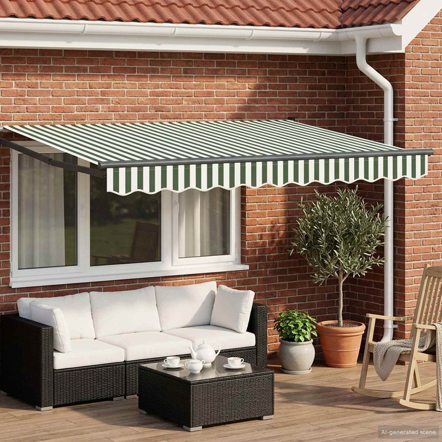 Toldo Retráctil Automático 400X300 Cm