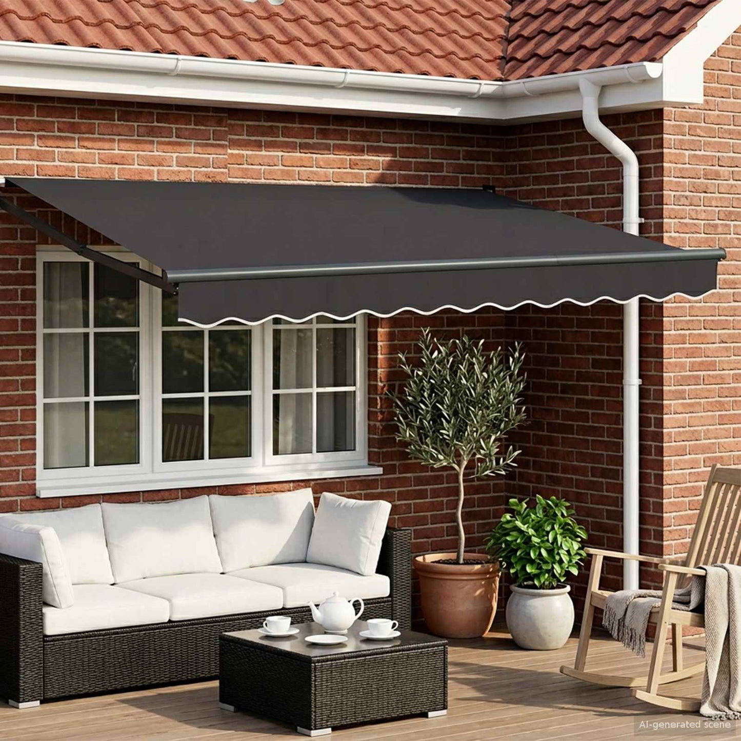 Toldo Retráctil Automático 400X300 Cm