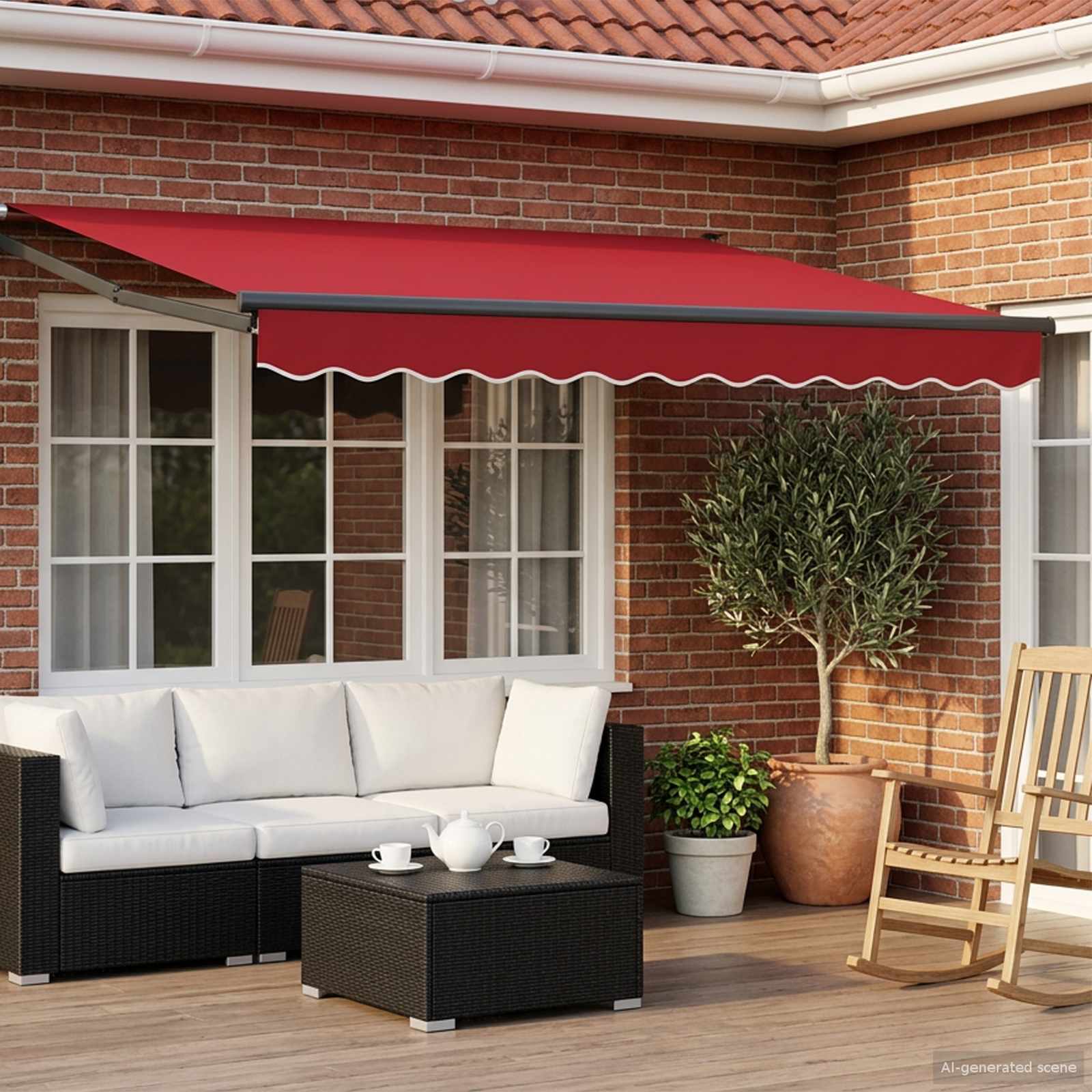 Toldo Retráctil Automático 400X300 Cm