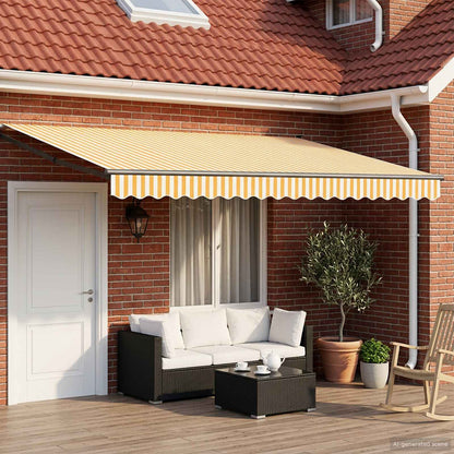 Toldo Retráctil Automático 400X300 Cm