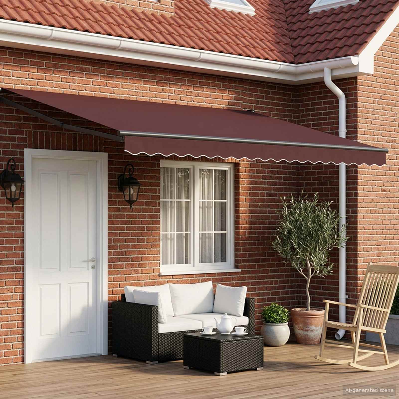 Toldo Retráctil Automático 400X300 Cm