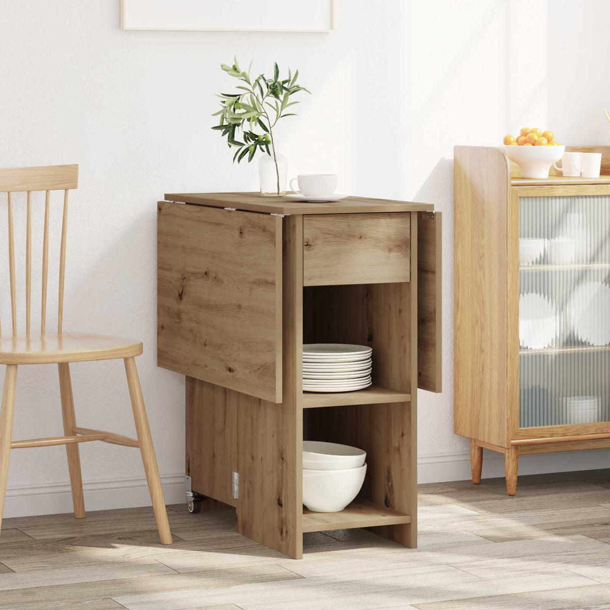 Mesa De Comedor 115 X 70 X 75 Cm Madera De Ingeniería