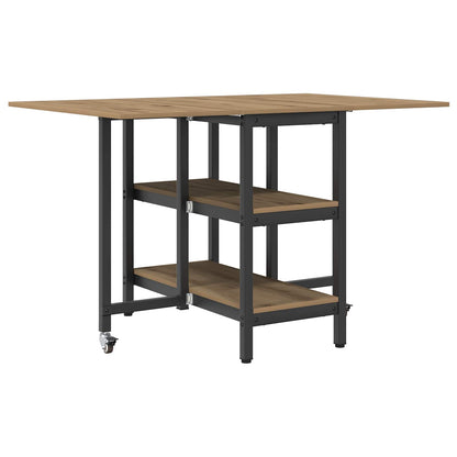 Mesa De Comedor 122 X 80 X 76,5 Cm Madera De Ingeniería
