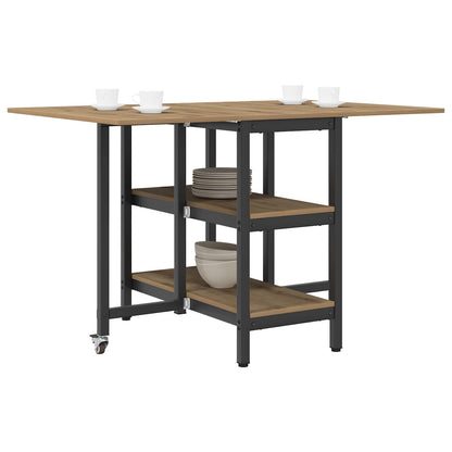 Mesa De Comedor 122 X 80 X 76,5 Cm Madera De Ingeniería