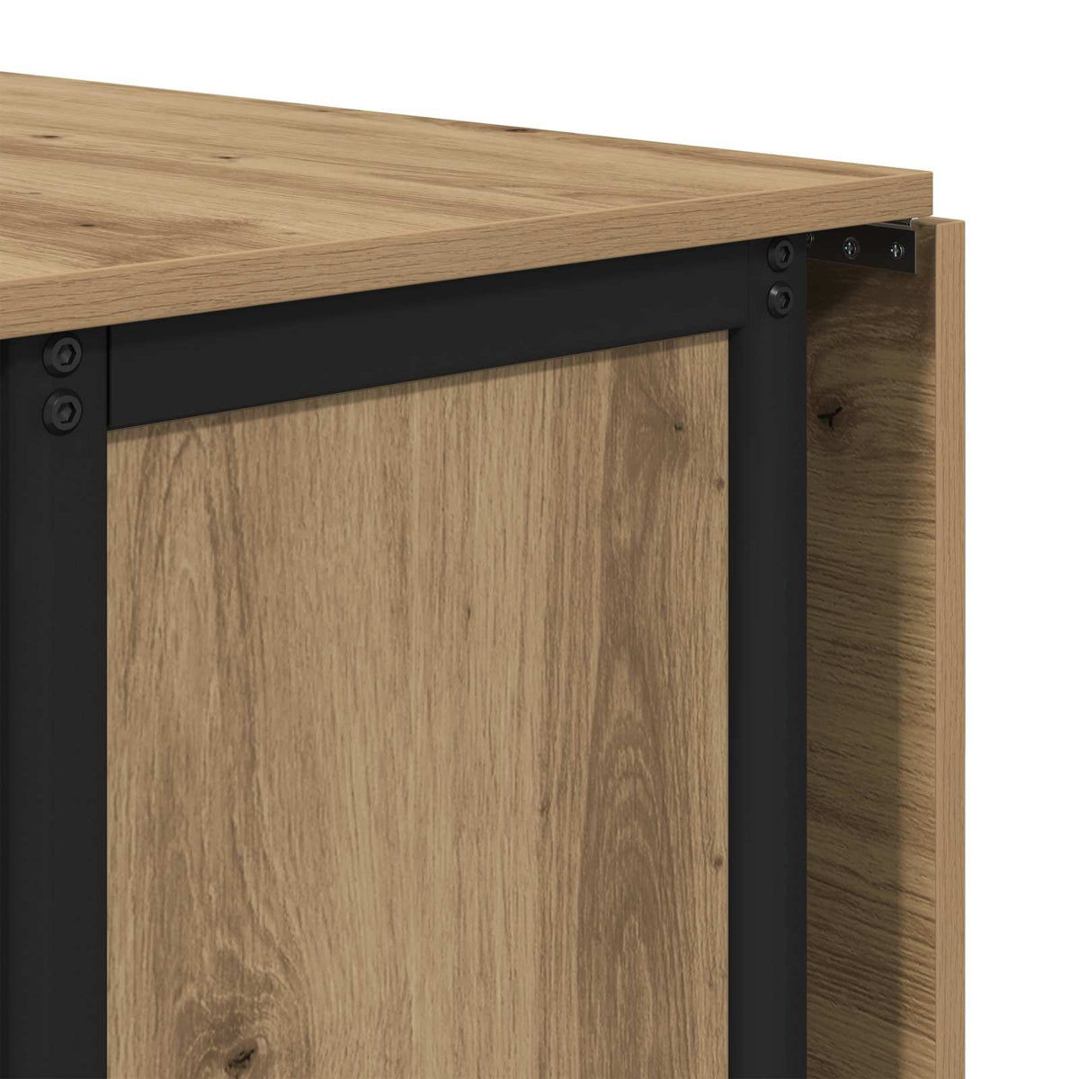 Mesa De Comedor Plegable Con Ruedas 130 X 80 X 76,5 Cm Acero Pb