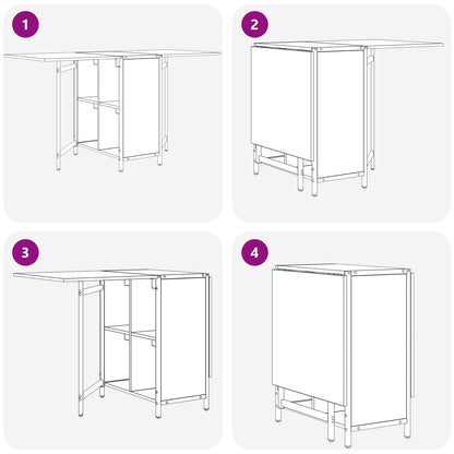 Mesa De Comedor 144 X 60 X 75 Cm Madera De Ingeniería