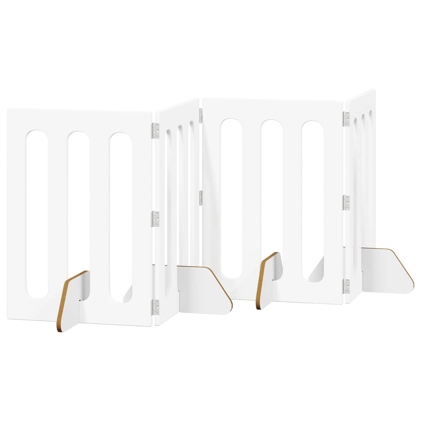 Valla Plegable Para Mascotas 4 Pcs 201 X 38 X 70 Cm