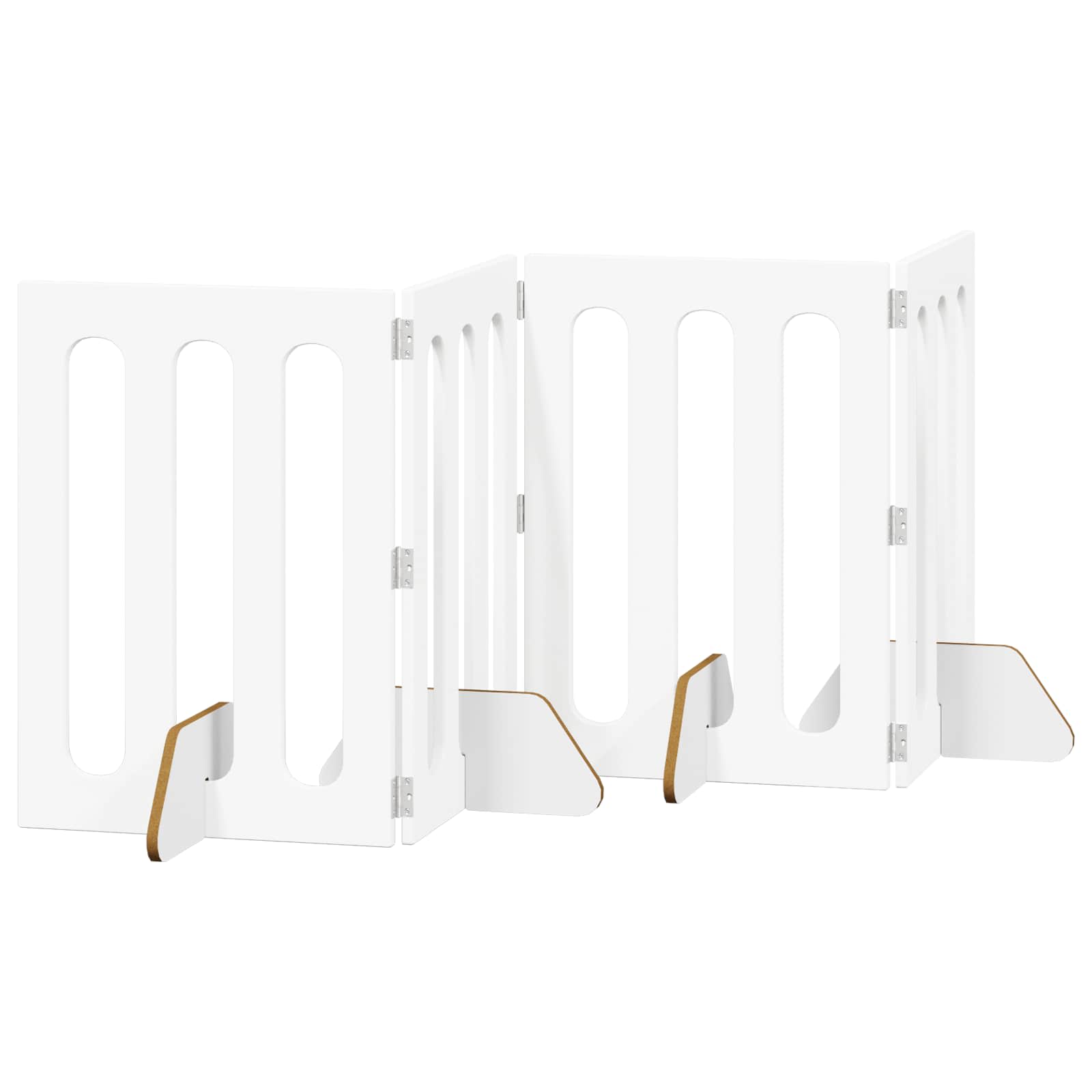 Valla Plegable Para Mascotas 4 Pcs 201 X 38 X 70 Cm