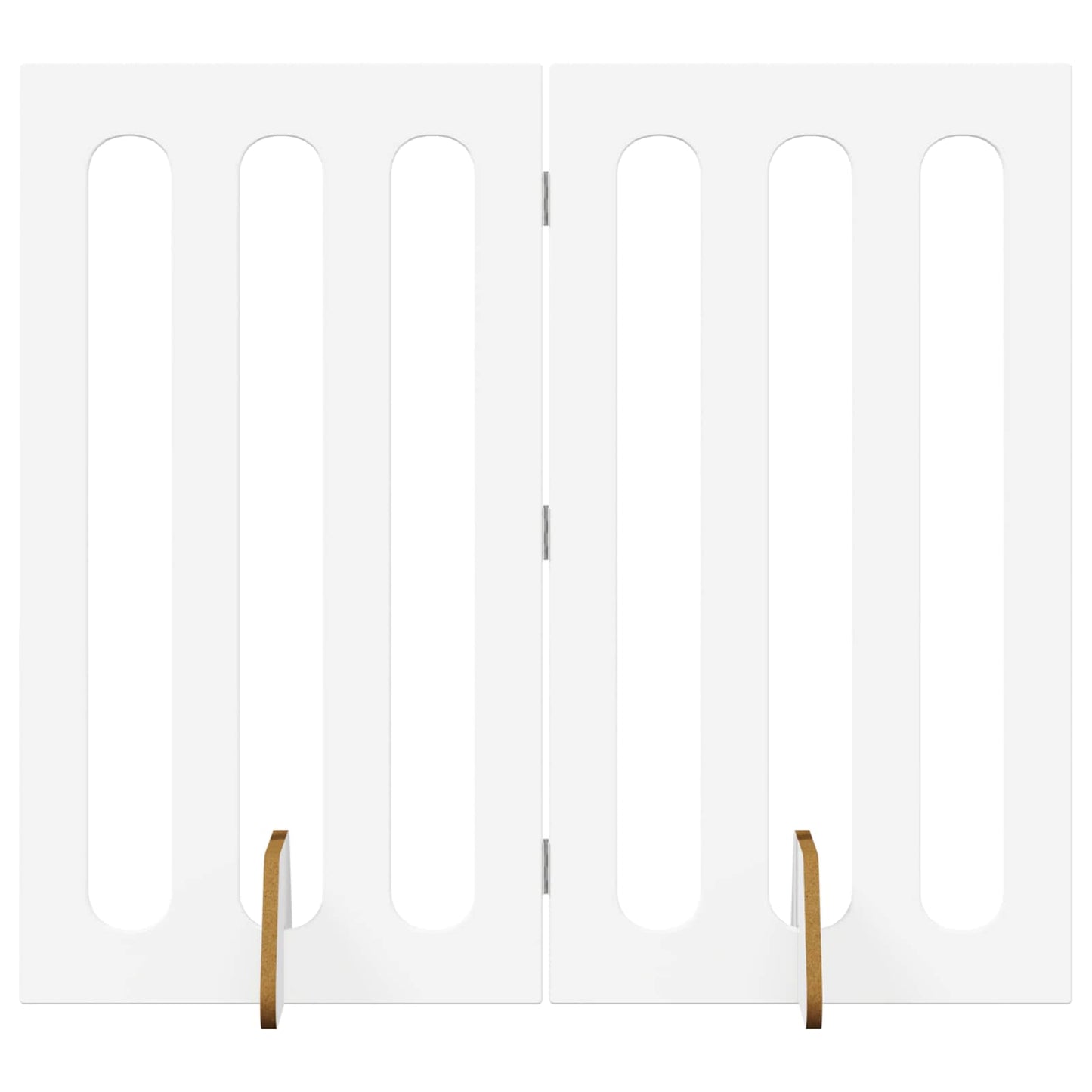 Valla Plegable Para Mascotas 2 Pcs 100,5 X 38 X 90 Cm