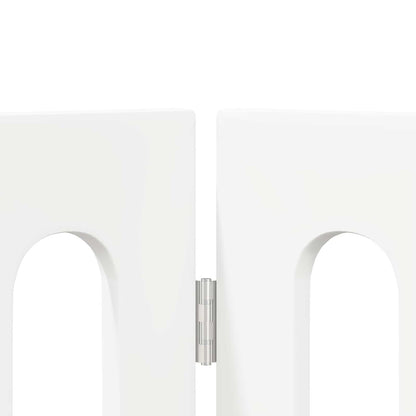 Valla Plegable Para Mascotas 4 Pcs 201 X 38 X 90 Cm