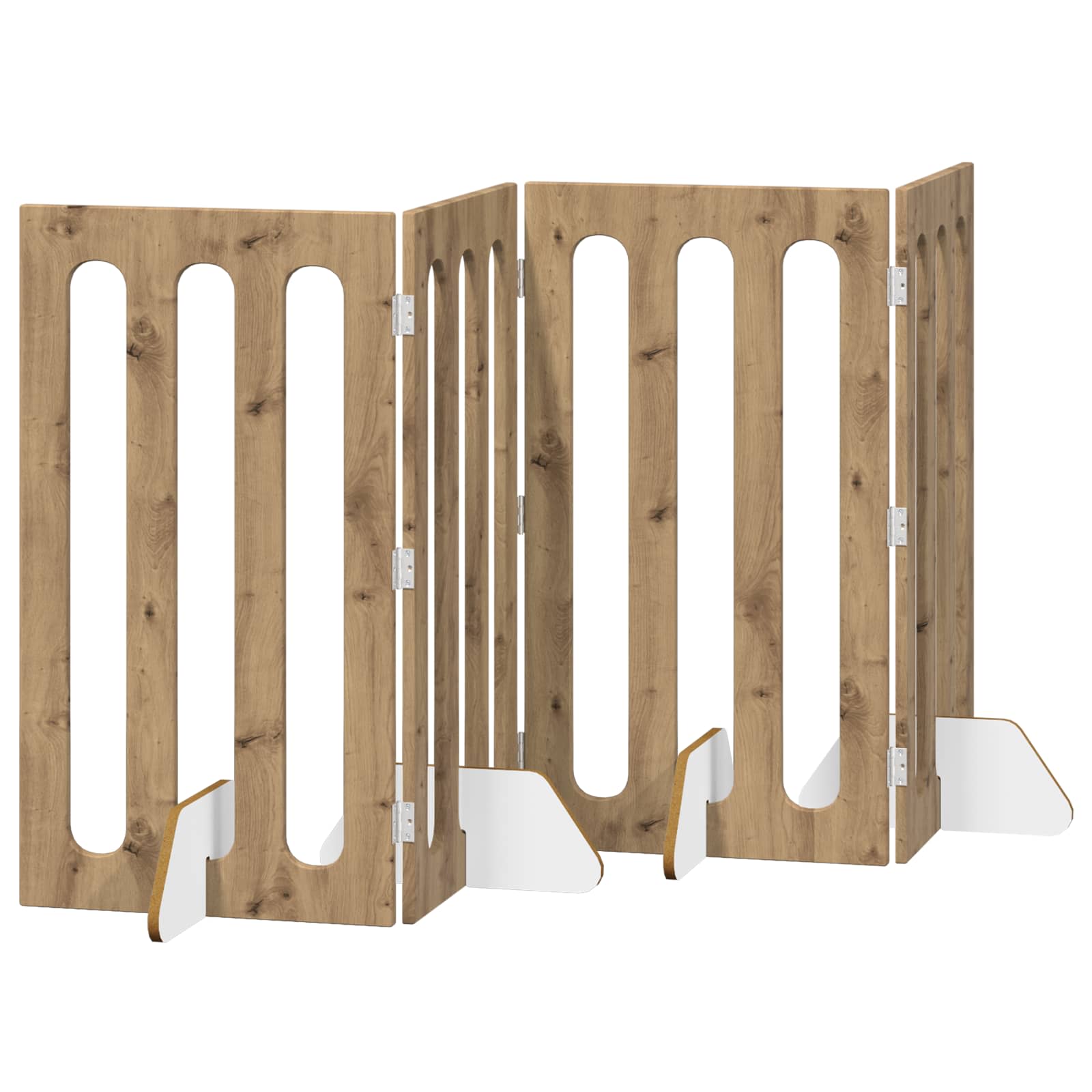 Valla Plegable Para Mascotas 4 Pcs