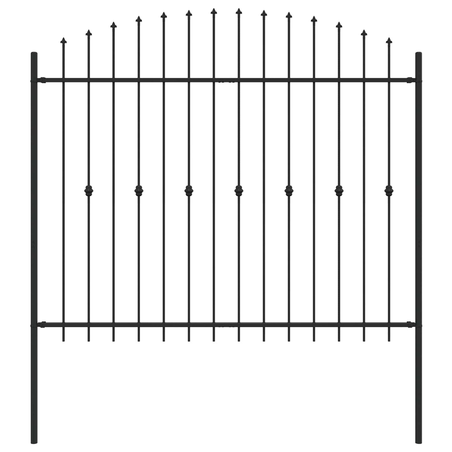 Valla De Piquete Asten Negro 200 X 200 Cm