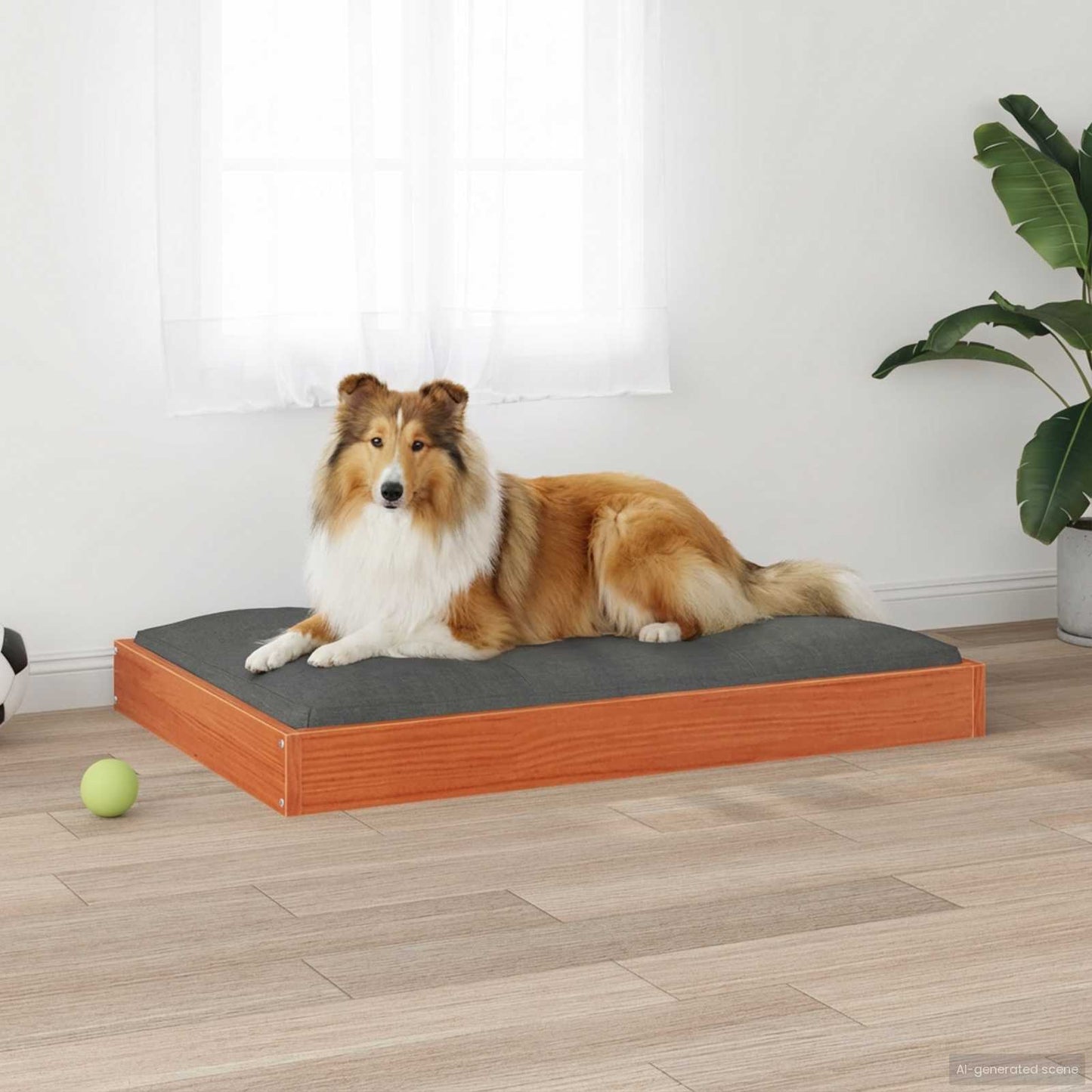 Cama Para Perro 92 X 64 X 9 Cm