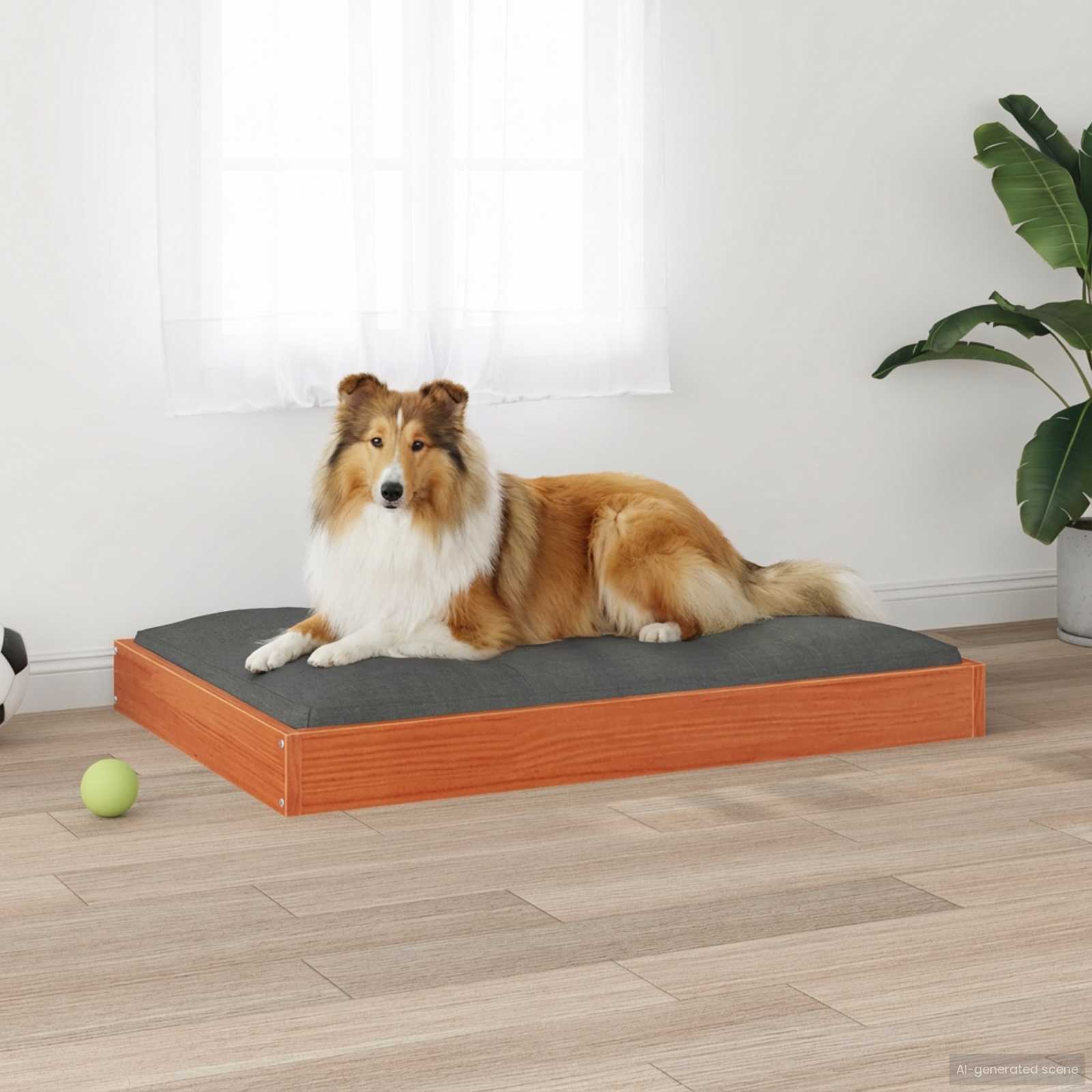 Cama Para Perro 92 X 64 X 9 Cm