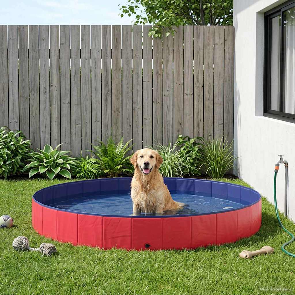 Piscina Para Perros Plegable Pvc